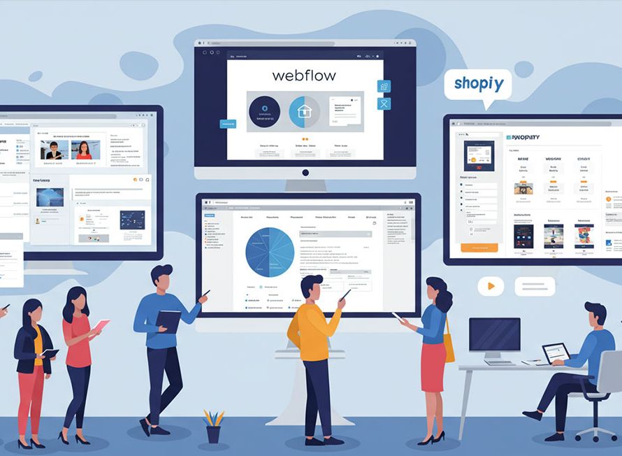 WordPress vs Webflow vs Shopify: Hangi Platform İşiniz İçin Daha Uygun? Karşılaştırmalı Rehber