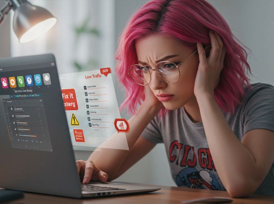 Blog Trafiği Neden Düşük? | En Yaygın 5 Hata ve Kesin Çözümleri